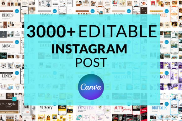 3000+ Instagram Post Templates: Elevate Your Content Game