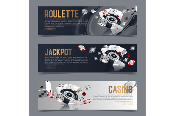 Casino Poker Web Banners Templates: Premium Design Assets