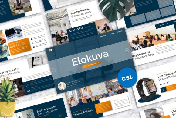 Elokuva - Firm Googleslide Templates: A Designer's Toolkit for Polished Presentations