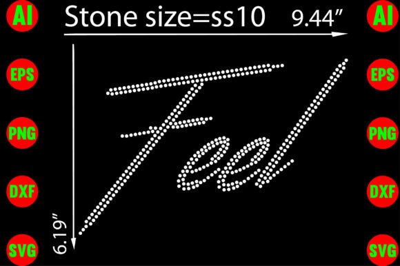 Feel Rhinestone Templates Design: A Sparkling Creative Asset