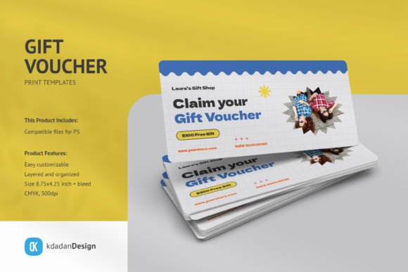 Gift Voucher PSD Templates Vol 098: A Designer's Practical Guide