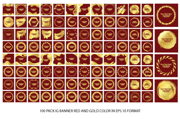 Mega Pack Instagram Banner Templates: Your Go-To Design Toolkit