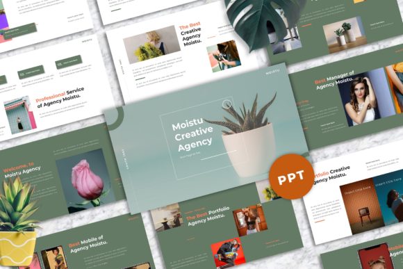 Moistu - Creative Powerpoint Templates: A Designer's Go-To Toolkit