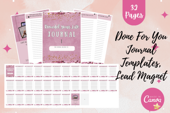 Remodel Your Life: Journal Templates for a Fresh Start